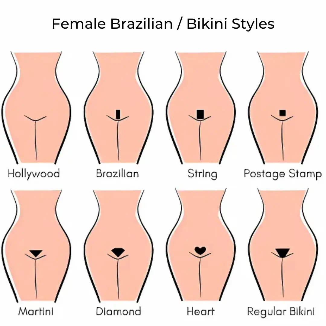 VS MedSpa female brazilian and bikini styles