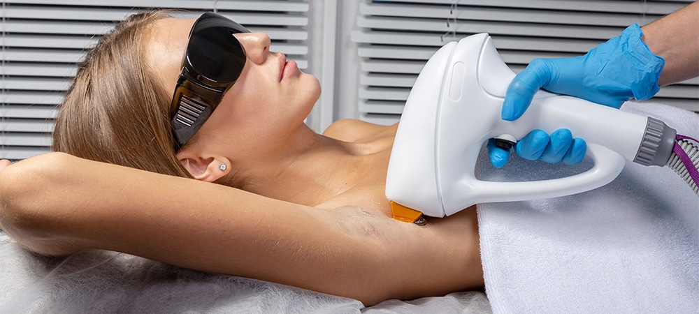 diode laser for light hairs